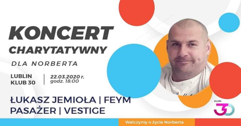 Koncert Charytatywny Dla Norberta - Lublin
